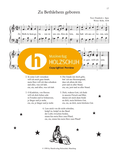 Zu Bethlehem geboren